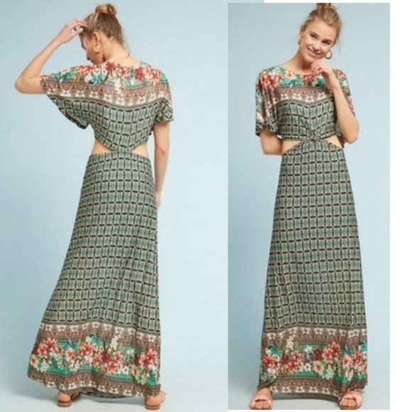 Anthropologie Dresses & Skirts - Anthropologie FARM RIO LILA MAXI DRESS